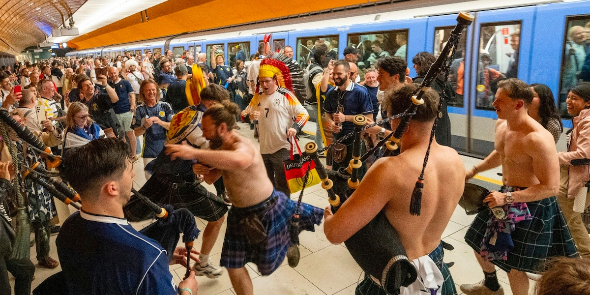 Nur die Bahn versaut die Party-Stimmung in EM-Deutschland