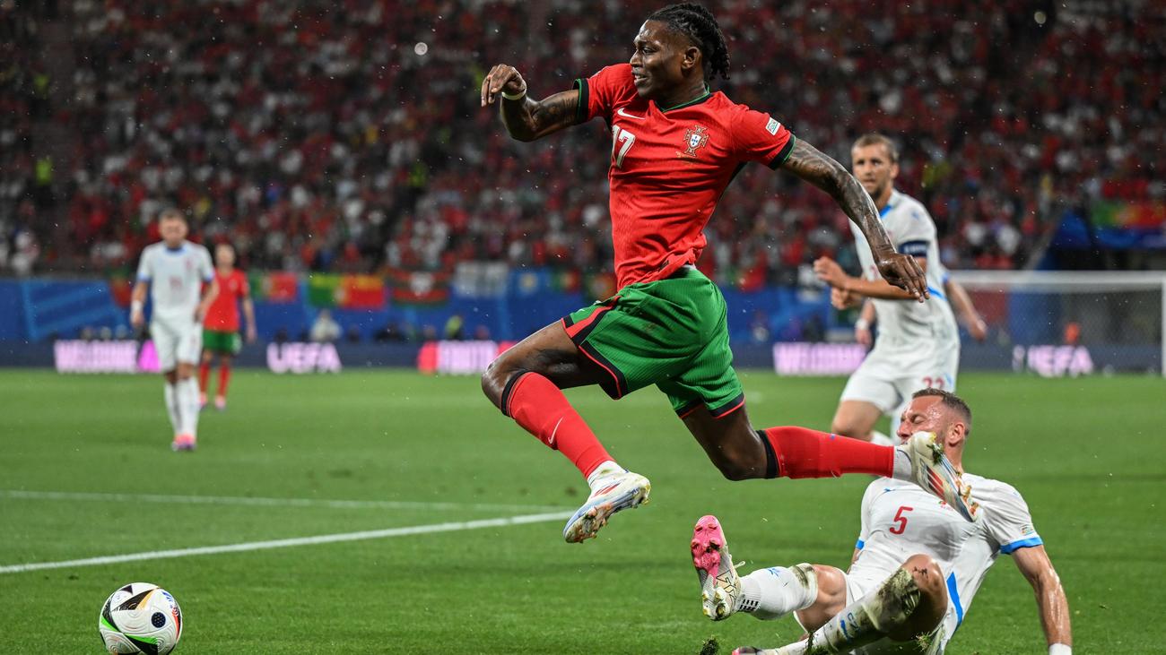 Fußball-EM, Gruppe F: Portugal gewinnt in letzter Minute gegen Tschechien