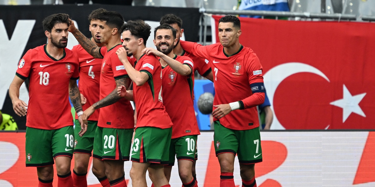 Portugal qualifiziert sich durch Sieg gegen die Türkei für das Achtelfinale der EM