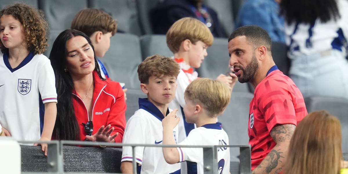 England-Star wird im EM-Stadion von Ehefrau und Ex-Affäre angefeuert