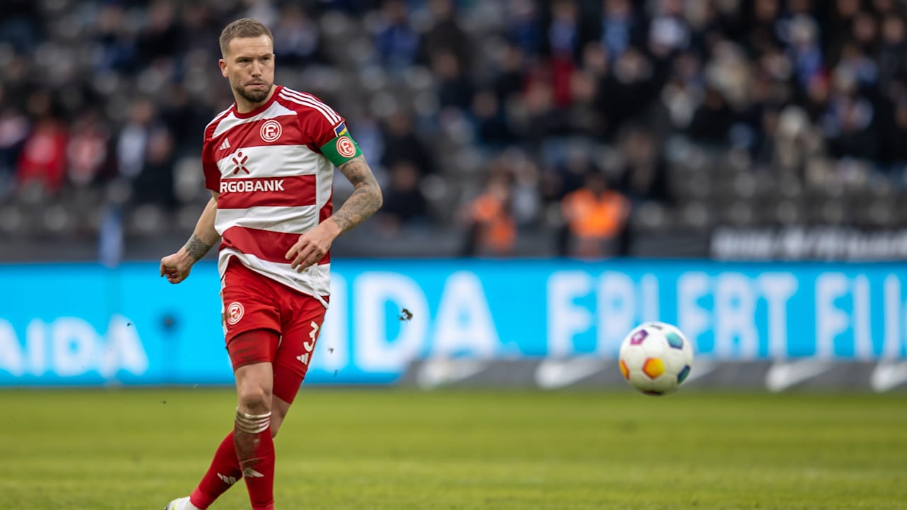 Fortuna Düsseldorf in der Kapitäns-Klemme wegen Andre Hoffmann