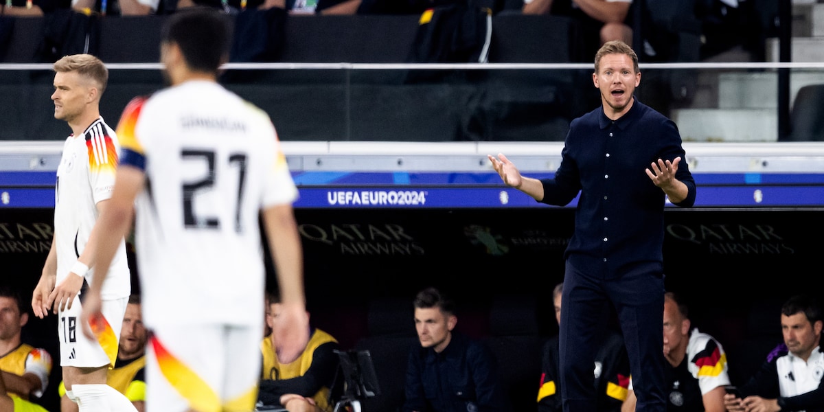 Nagelsmann tobt, Verletzung beim Jubel: Die vier Rätsel beim DFB-Remis